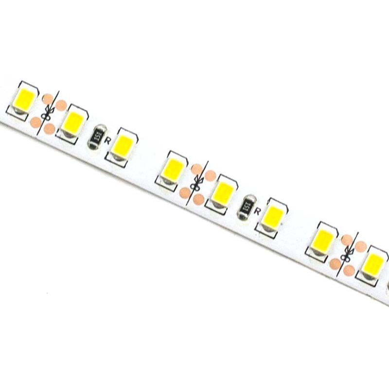 Высокое качество DC12V не водонепроницаемый IP20 Smd 2835 120LED / M 1200lumen Крытый светодиодные полосы света