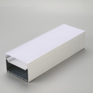 Лучший продавец 80 мм ширина печатной платы LED алюминиевый профиль 6063 T5 Алюминиевый канал для светодиодной ленты