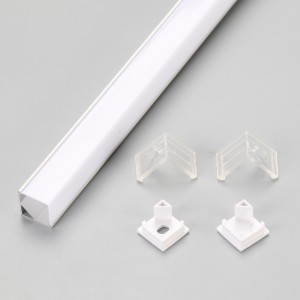 90 градусов светодиодный светильник алюминиевый корпус потолочное освещение светодиодный профиль