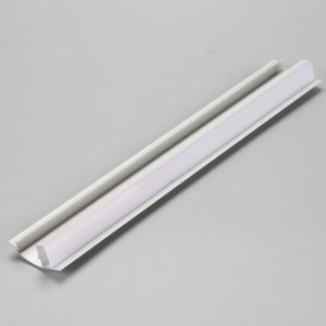 Угловая крышка ПК алюминиевый профиль светодиодная лента для гибкого светодиодного светорассеивателя