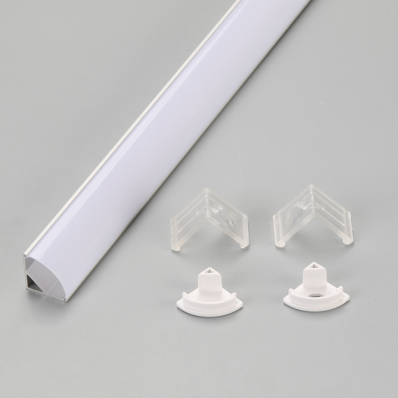 Угловой алюминиевый профиль для светодиодной ленты